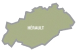 Carte de l'herault